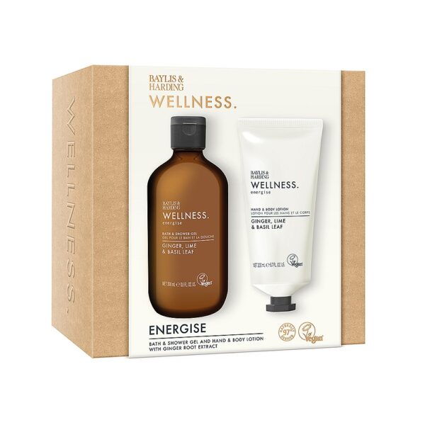 Baylis & Harding Wellness Energise – Ginger, Lime & Basil Leaf Bath Soak - Image 3
