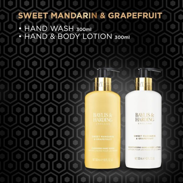 Baylis & Harding – Sweet Mandarin & Grapefruit Luxury Hand Care Set - Image 4
